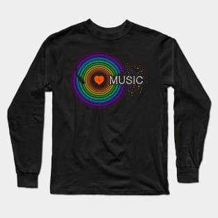 I love music Long Sleeve T-Shirt